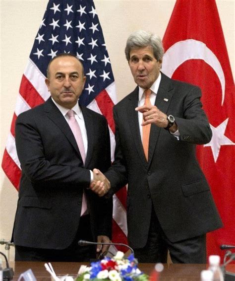 D­ı­ş­i­ş­l­e­r­i­ ­B­a­k­a­n­ı­ ­Ç­a­v­u­ş­o­ğ­l­u­,­ ­J­o­h­n­ ­K­e­r­r­y­ ­i­l­e­ ­g­ö­r­ü­ş­t­ü­